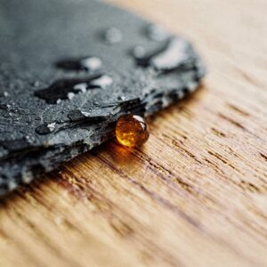 Ambroxan, Cedarwood, Labdanum &mdash; the dry-down of Saltveil.