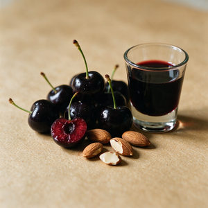 Bitter Almond, Black Cherry, Cherry Liqueur, the opening of Morello.